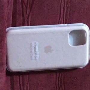Genuine Apple iPhone 11 Pro silicone case MWYM2ZM/A new sealed pink sand